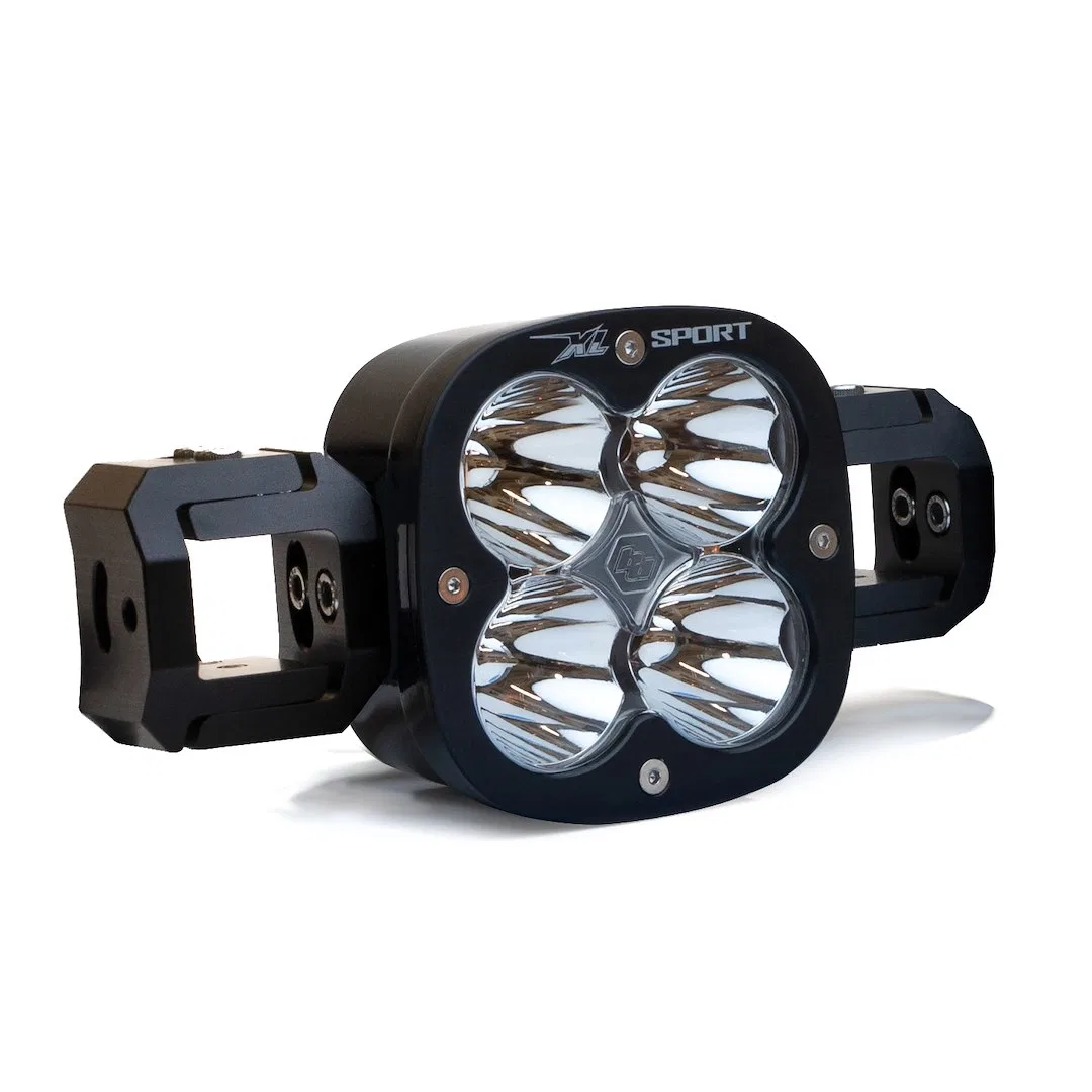 748001 – BAJA DESIGN Driving/ Fog Light, LED Bulb 4 Cree LED 4.43 Inch Square 26 Watt Bulbs Amp Draw 2 AMP Spot Beam ...